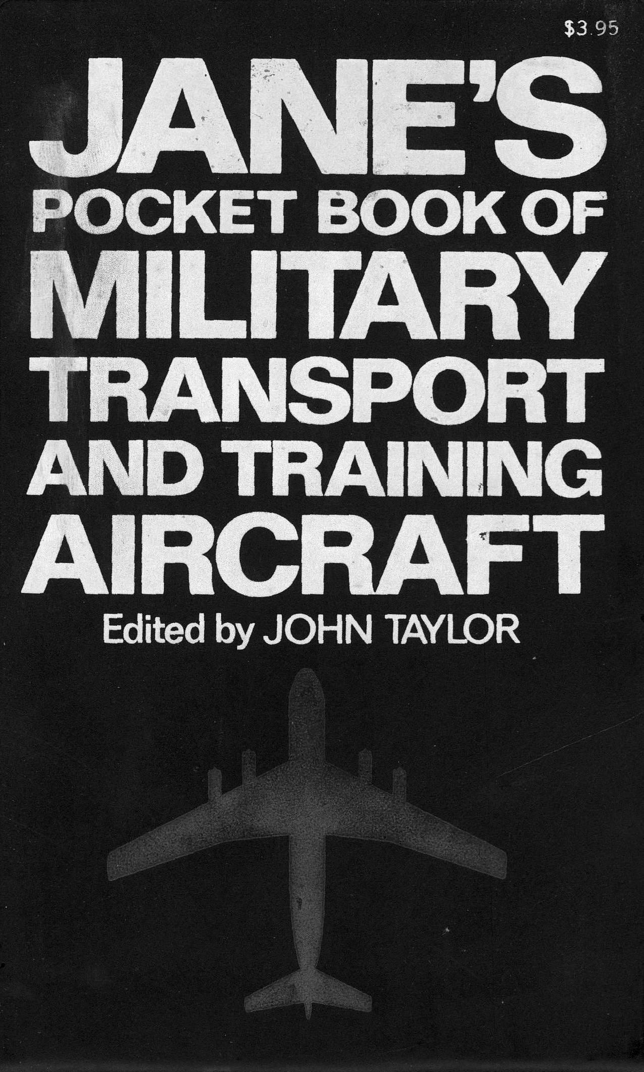 JANES POCKET BOOK OF MILITARY TRANSPORT AND TRAINNING AIRCRAFT