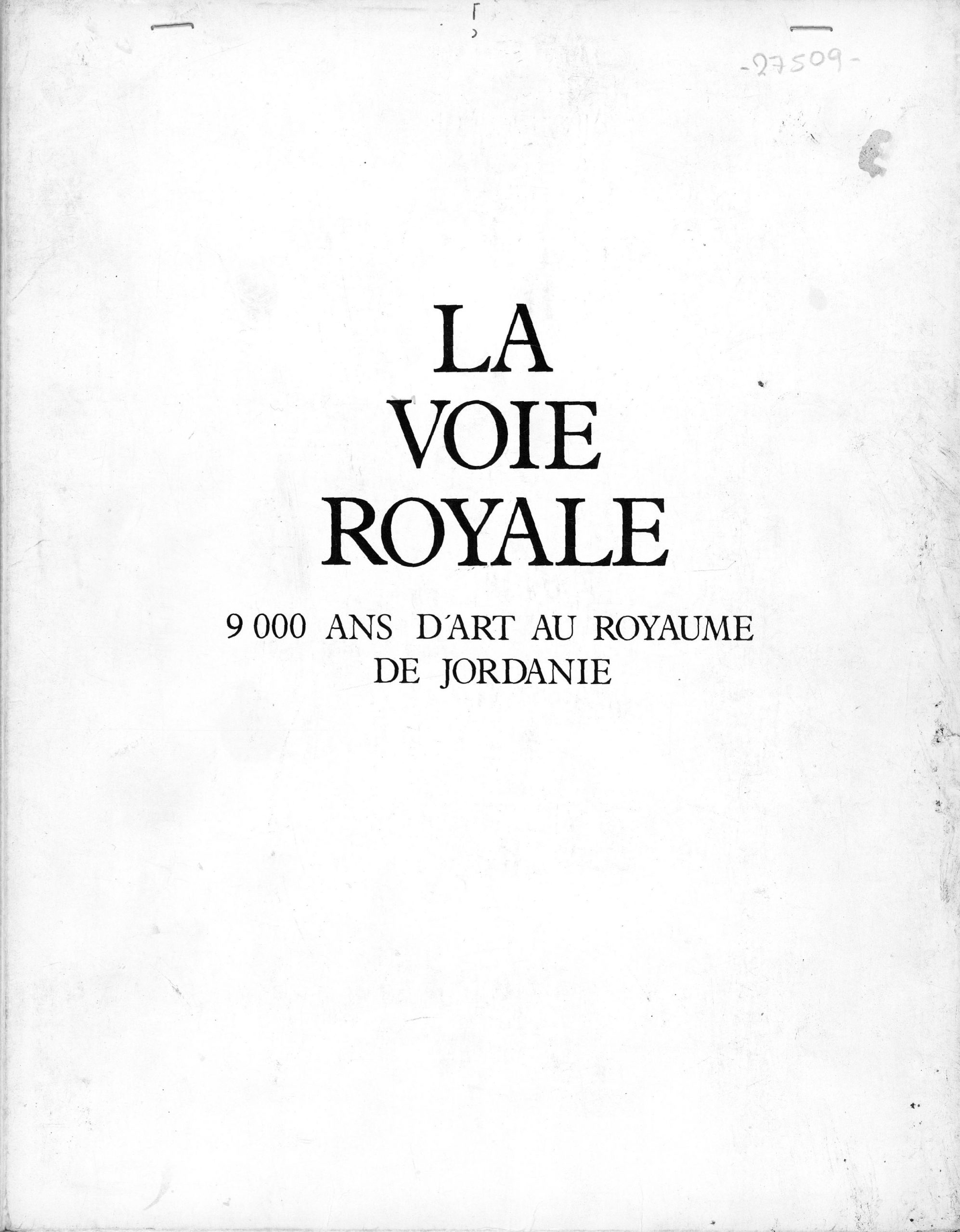 LA VOIE ROYALE