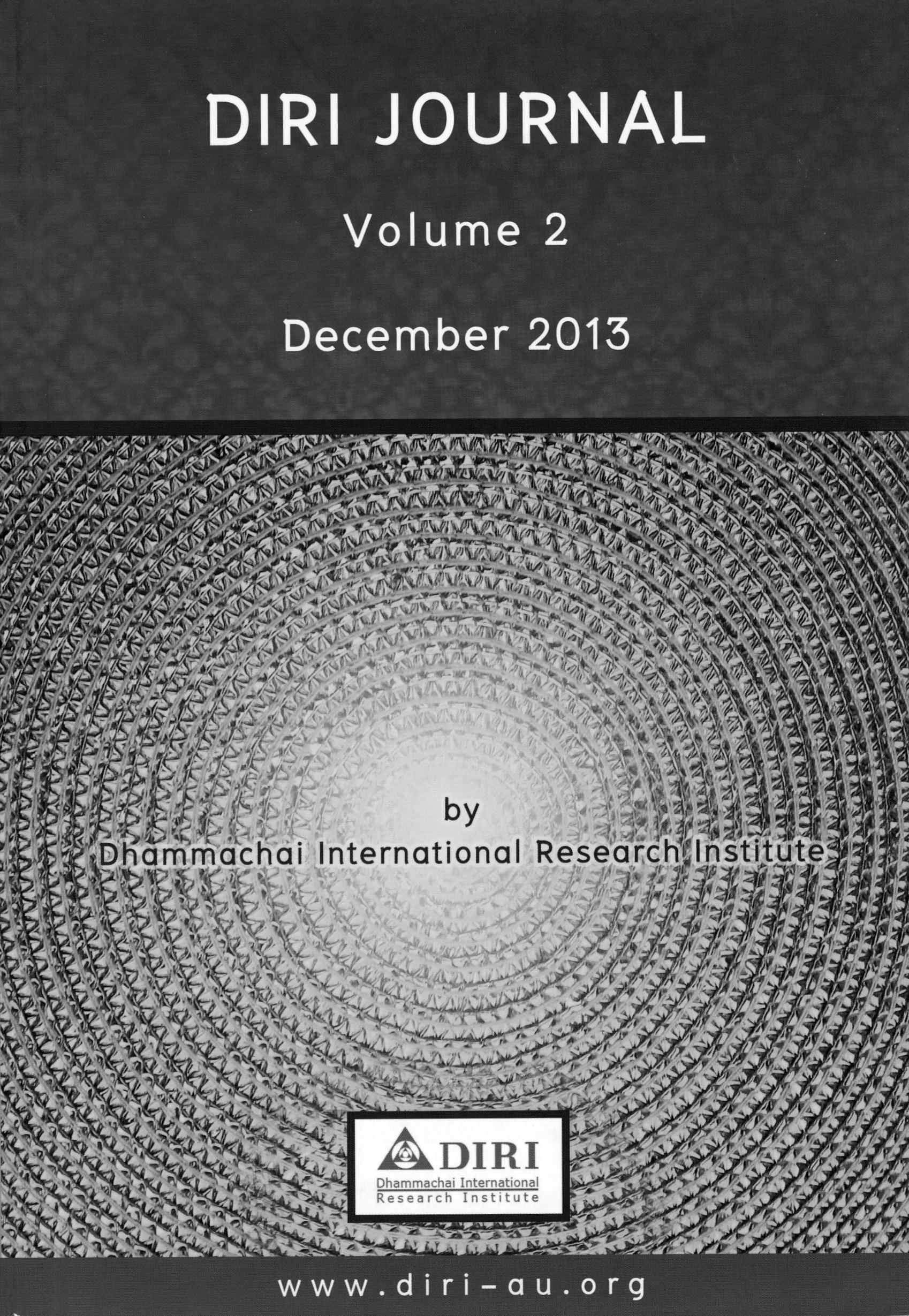 Diri journal Volume 2 Dec 2013