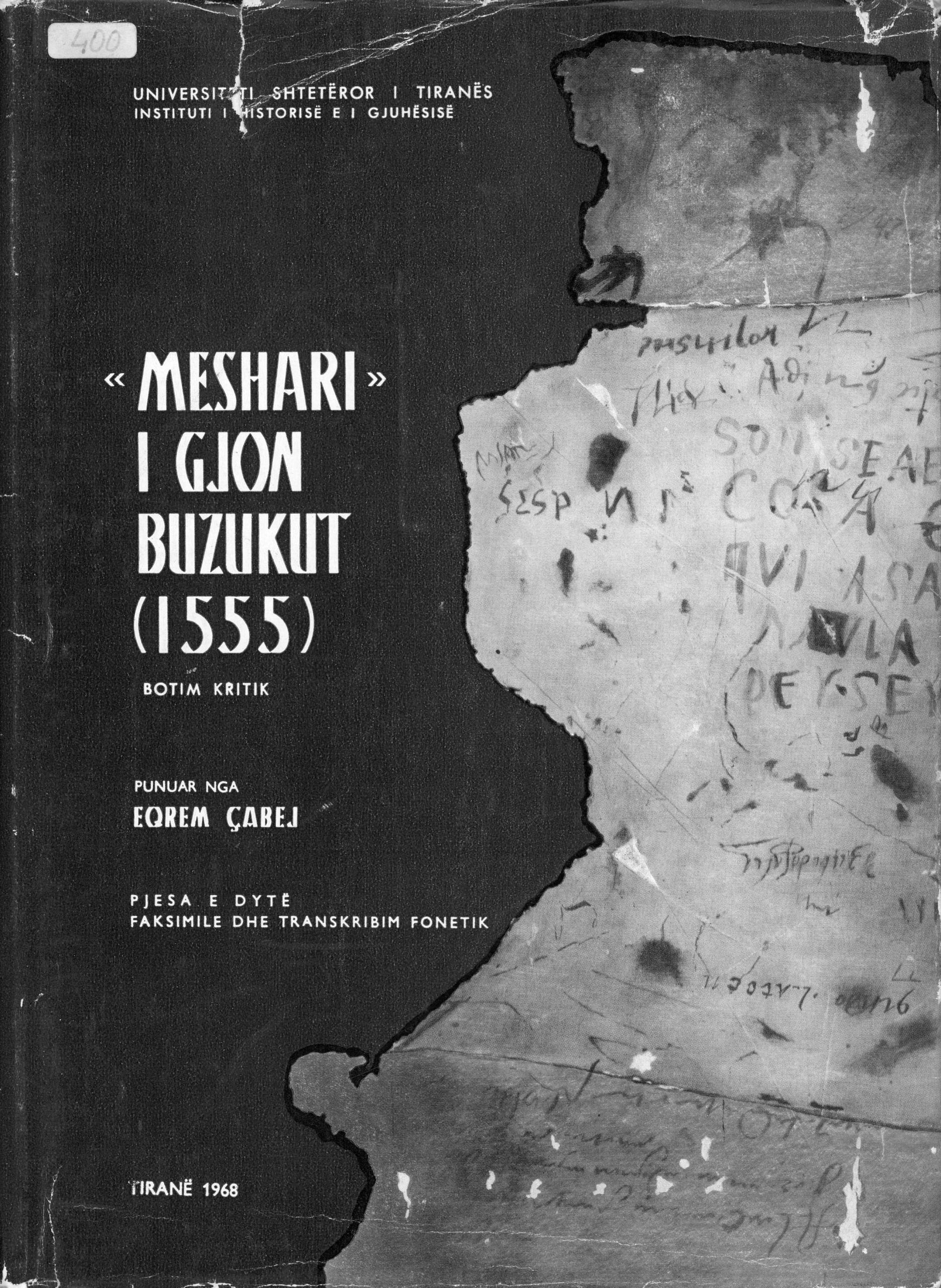 Meshari I gion Buzukut 1555