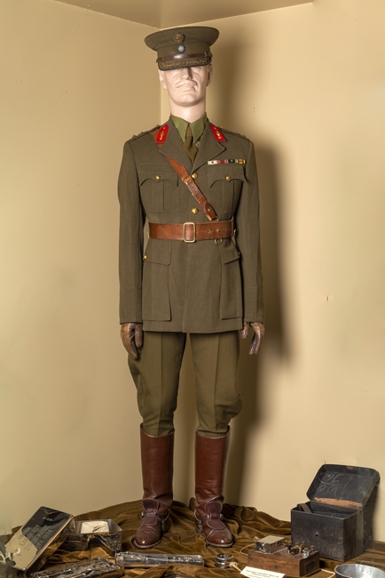 Doll with Officer’s uniform and accessories 1940.