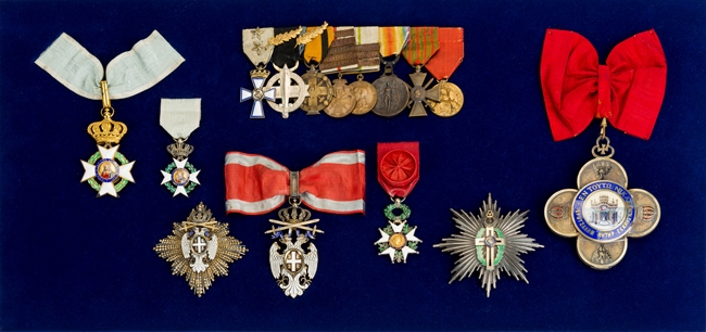 Medals of General N. Trikoupis.