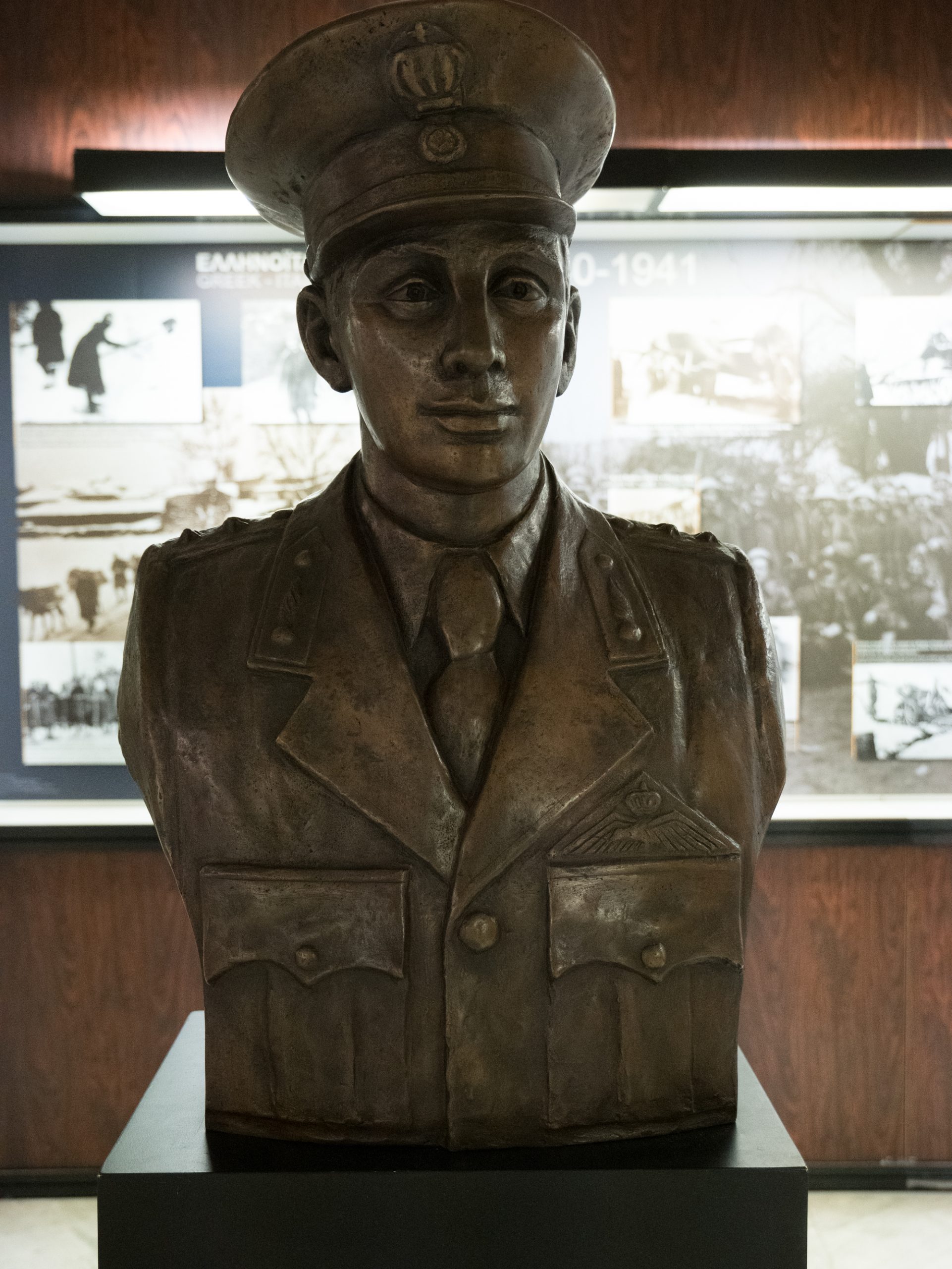 Bust of Lieutenant Alexandros Diakos